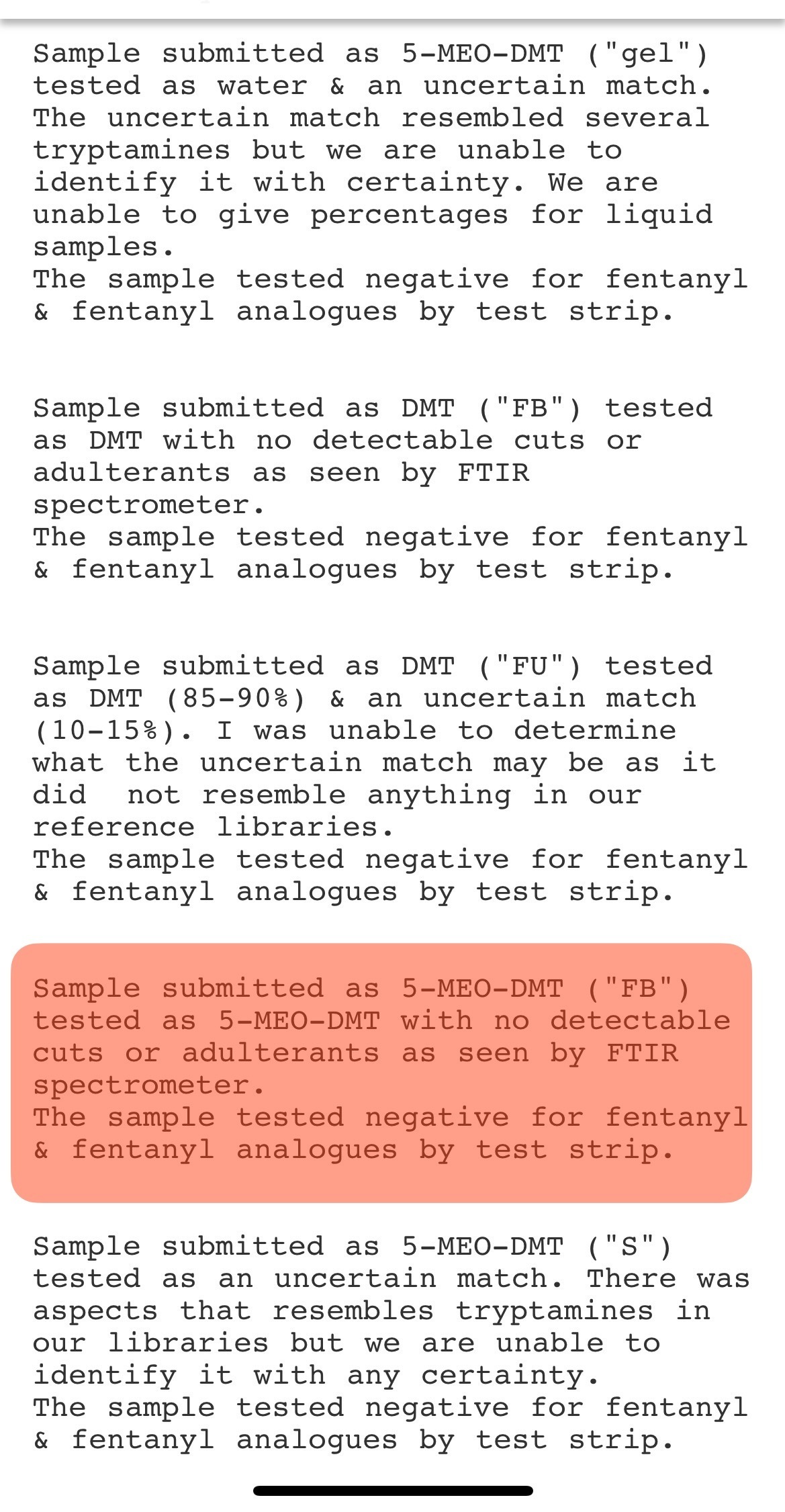 Nexus 5-MeO-DMT Freebase - Image 2