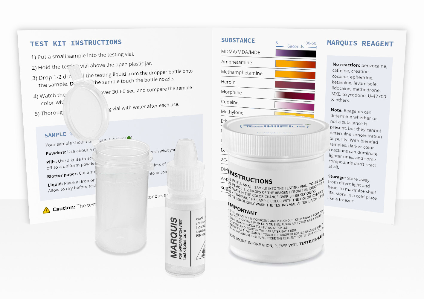 TKP Pro Drug Test Kit (6-in-1) - Image 2