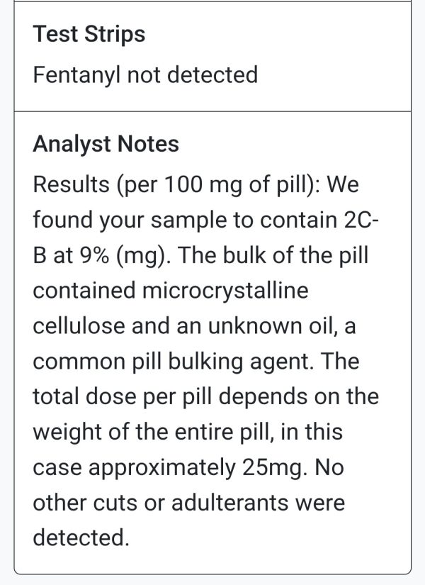 LaLa Labs 2-CB Pills 25Mg - Image 3