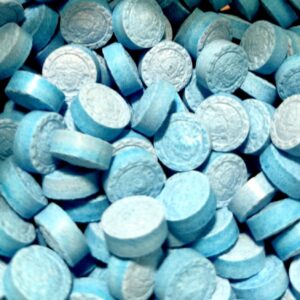 HoneyBadger Blue Versace MDMA 200Mg + Speed 25Mg